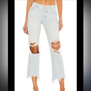 NWOT • Free People | We The Free • Maggie Mid-Rise Jeans •